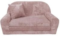 FORTISLINE Kindersofa Mini-Sofa Rosalia aus Cord &ndash; Komfort, Stil und...