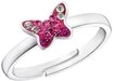 Prinzessin Lillifee Fingerring Schmetterling, mit Preciosa Crystal