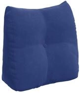 vidaXL R&uuml;ckenkissen R&uuml;ckenkissen Polizeiblau 45 x 24 x 50 cm Samt, 1-tlg.