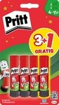 PRITT Bastelkleber Pritt Klebestift 4 x 11g &ndash; Kindgerechter Bastelkleber