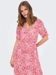 ONLY Maxikleid ONLCHIANTI S/S LONG DRESS WVN NOOS Viskose, regular fit