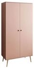 Lookway Kleiderschrank HARMONY zweit&uuml;riger Schrank mit Kleiderstange