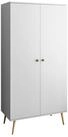 Lookway Kleiderschrank HARMONY zweit&uuml;riger Schrank mit Kleiderstange