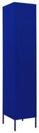 vidaXL Mehrzweckschrank Schlie&szlig;fachschrank Marineblau 35x46x180 cm Stahl