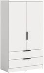 xonox.home W&auml;scheschrank in wei&szlig; B/H/T: 80x140x37 cm