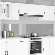 vidaXL K&uuml;chenr&uuml;ckwand, K&uuml;chenr&uuml;ckwand 2 pcs Hellgrau 120 x 50 cm...