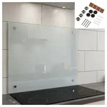 Mucola K&uuml;chenr&uuml;ckwand Glasr&uuml;ckwand Milchglas Fliesenspiegel Herdspritzschutz