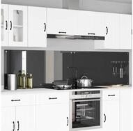 vidaXL K&uuml;chenr&uuml;ckwand, K&uuml;chenr&uuml;ckwand 2 pcs Dunkelgrau 120 x 60 cm...