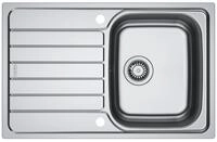 FRANKE Edelstahlsp&uuml;le, rechteckig, 78/50 cm, (1 St)