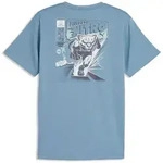 PUMA Laufshirt M RUN NITRO GRAPHIC TEE mit Rundhalsausschnitt, atmungsaktiv,