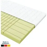 AM Qualit&auml;tsmatratzen, Topper 3D Deluxe Kaltschaum Topper, 7-Zonen, Ideal f&uuml;r