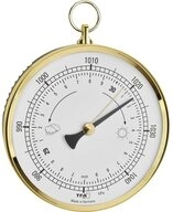 TFA Dostmann Hygrometer TFA Dostmann Analoges Barometer mit Messingring...