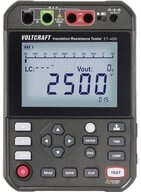 VOLTCRAFT Multimeter ET-400 Isolationsmessger&auml;t 250 V, 500 V, 1000 V, 2500 V...
