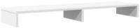 vidaXL Monitorst&auml;nder Monitorst&auml;nder Wei&szlig; 100x27x10 cm Holzwerkstoff