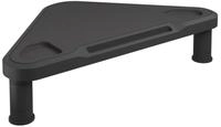 vidaXL Monitorst&auml;nder Eck-Monitorst&auml;nder Schwarz 49x28x10,5 cm