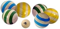 Schildkr&ouml;t Funsports Greifspielzeug Schildkr&ouml;t Funsport -HOLZ BOCCIA Set, 2x3