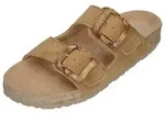 Rohde Rohde Pantoletten Veloursleder Pantolette beige 37 EU