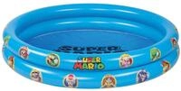 Happy People Planschbecken 2-Ring-Pool Super Mario 122x23cm, mit bedrucktem...