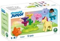 Playmobil&reg; Einhorn-Feengarten (72087), JUNIOR Konstruktions-Spielset, Made in...