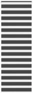 Rollo Doppelrollo Schwarz 80x200 cm Stoffbreite 75,9 cm Polyester, vidaXL