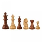 Philos Spiel, Schachfiguren Sigismund - K&ouml;nigsh&ouml;he 83 mm - gewichtet
