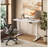 Vicco Schreibtisch Elevate, Wei&szlig;/Wei&szlig;, 120 x 70 cm 2 Motoren (1-St)
