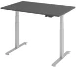 b&uuml;m&ouml; Schreibtisch LXK65 Schreibtisch, Dekor: Graphit