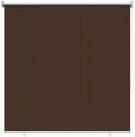 Rollo Au&szlig;enrollo 90% UV-Block Braun 120 x 230 cm HDPE, vidaXL