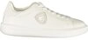 Blauer Sneaker Wei&szlig;er Sportschuh f&uuml;r Herren: Schn&uuml;rsenkel &
