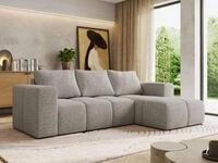 MKS M&Ouml;BEL Ecksofa MONIVA, Set, Gepolsterte Eckcouch, Wellenfedern, HR35-Schaum,