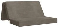 vidaXL Bett Klappsofa Bett 160 x 67 x 45 cm Hellgrau (1-tlg)
