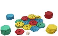 Wissner&reg; aktiv lernen Lernspielzeug Mathespiel - Zahlenburg Hexagon, Mathe