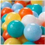 KiddyMoon B&auml;llebad-B&auml;lle ZK6 (Baby Plastikb&auml;lle Spielb&auml;lle), Made in Europe