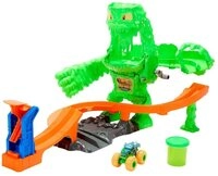 Mattel GmbH Rennbahn-Auto Hot Wheels Monster Trucks 1:64 Mutant Chaos Ooze...