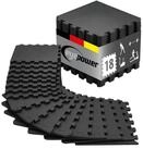eyepower Fitnessmatte XL f&uuml;r Zuhause - 1,6 m&sup2; Trainingsmatte mit Rand - 18...