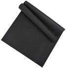 vidaXL Bodenmatte Sport Schutzmatte Schwarz 150 x 75 x 0,6 cm Hochdichtes PVC...
