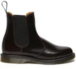 DR. MARTENS Flora Chelseaboots Stiefelette, Business Schuh mit Stretcheinsatz rot 43