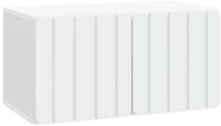 vidaXL TV-Schrank 59,5 x 31 x 30 cm Wandmontierter TV-Schrank Wei&szlig; 59,5x31x30...