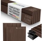 Juskys Terrassendielen, 8 m&sup2;, BxL: je 14.6x220 cm, (24-St., 8 m), 8m&sup2; Fl&auml;che,