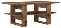 vidaXL Couchtisch Couchtisch Altholz-Optik 102x55x42 cm Holzwerkstoff (1-St)