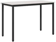 vidaXL Esstisch Esstisch Wei&szlig; 110 x 55 x 75 cm Massives Kiefernholz (1-St)