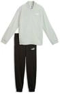 PUMA Trainingsanzug POLY BASEBALL SUIT G (2-tlg), 2-teilig, mit Stehkragen, mit