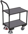 CORDES Transportwagen Cordes Euro-System-Roller 2 Ladefl&auml;chen 10mm Rand RAL...