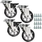 SO-TECH&reg; M&ouml;belrolle Lenkrollen RAPID inkl. Schrauben, belastbar bis 35 kg /...