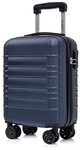 YONSLY Hartschalen-Trolley Hartschalen-Reisekoffer Trolley mit 4 Rollen und