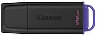 Kingston Technology DataTraveler 512GB Tragbarer USB 3.2 Gen 1 Exodia Schwar...