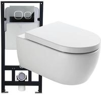 Bernstein WC-Komplettset NANO NT2039, Wandmontage, (Vorwand-Set 3-St. WC,