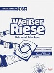 Wei&szlig;er Riese WEISSER RIESE Trio-Caps 120WL Lotus & Mandel&ouml;l 1,44kg Vollwaschmittel