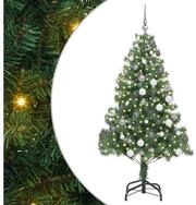 vidaXL K&uuml;nstlicher Weihnachtsbaum Weihnachtsbaum Gr&uuml;n 180 cm PVC
