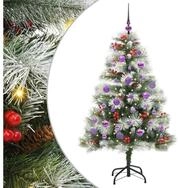 vidaXL K&uuml;nstlicher Weihnachtsbaum K&uuml;nstlicher Weihnachtsbaum Gr&uuml;n und Wei&szlig;...